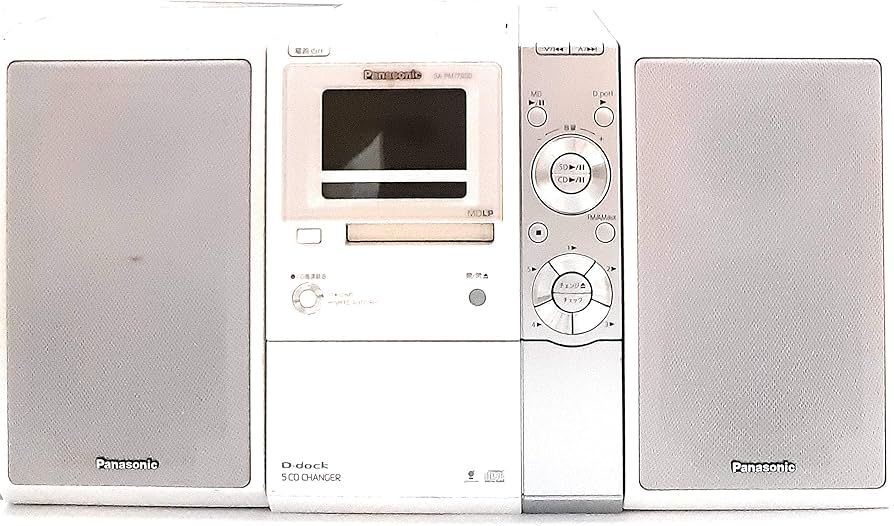 Amazon.co.jp: パナソニック SDステレオシステム ホワイト SC-PM770SD