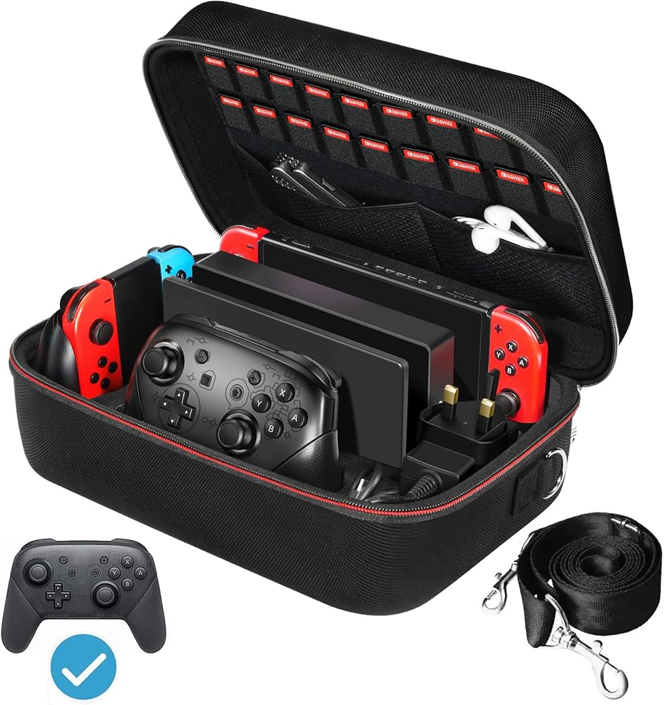 Amazon.com: ivoler Carrying Storage Case for Nintendo Switch/For