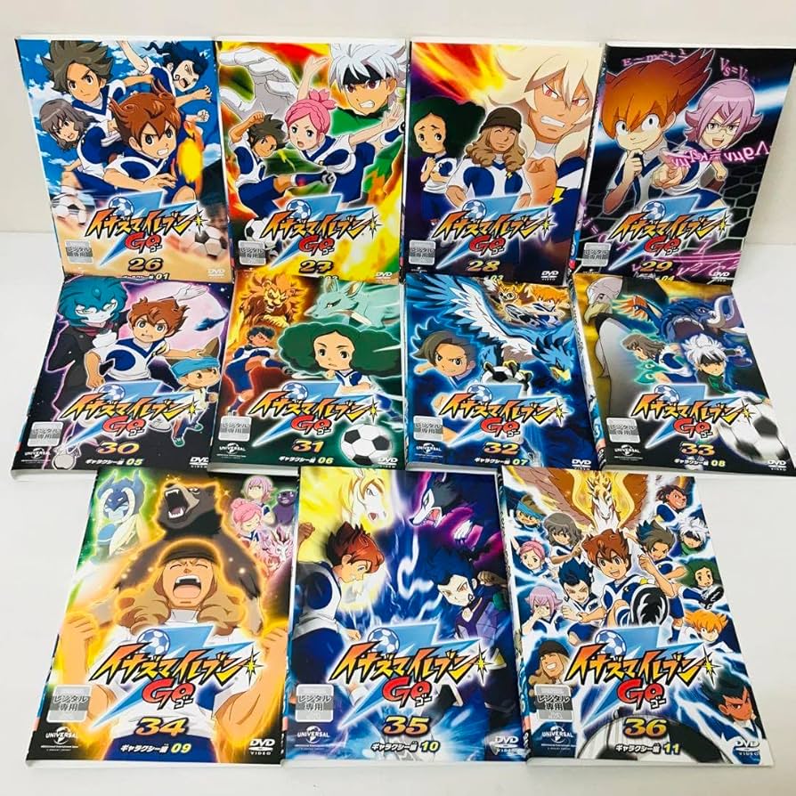 い*ん様 イナズマイレブンDVD 全68巻セット い*ん様 イナズマイレブン