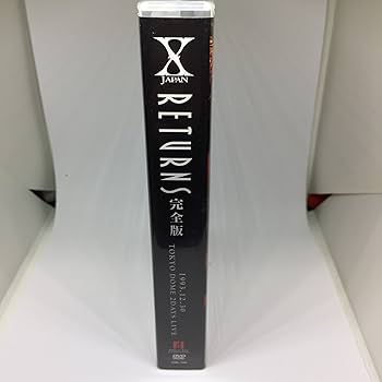Amazon.co.jp: X JAPAN RETURNS 完全版 1993.12.30 [DVD] : X JAPAN: DVD