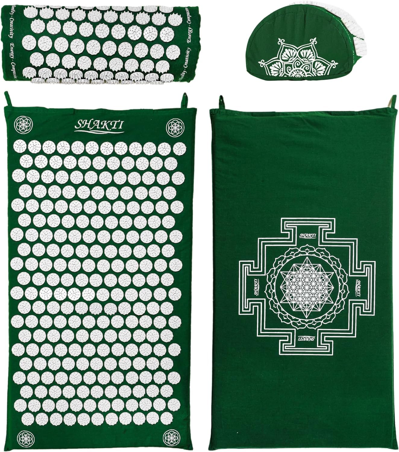 Amazon.co.jp: [Shakti] 公式 シャクティ 指圧マット 2点セット マット