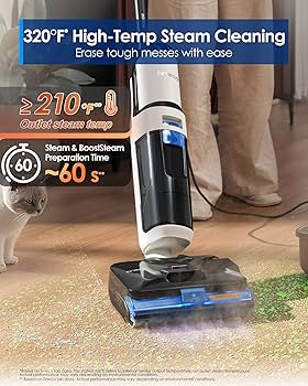 Amazon.com: Tineco Floor ONE S6 Stretch Steam Corded Wet Dry