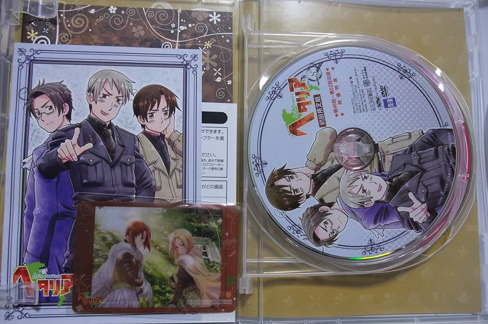 Amazon.co.jp: ヘタリア Axis Powers vol.8【初回限定版】 [DVD