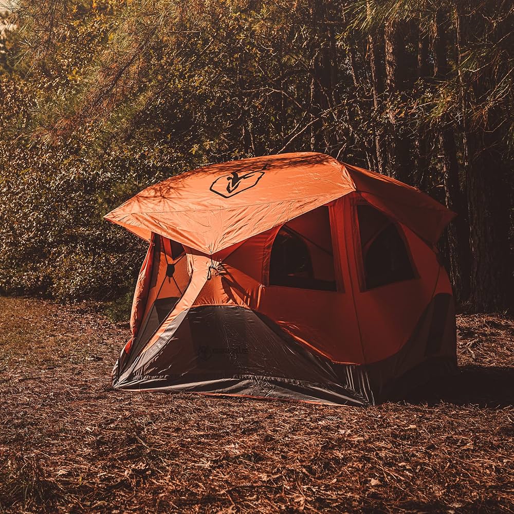 Amazon.co.jp: Gazelle Tents™ T4 ハブテント 90秒簡単設営 防水 UV