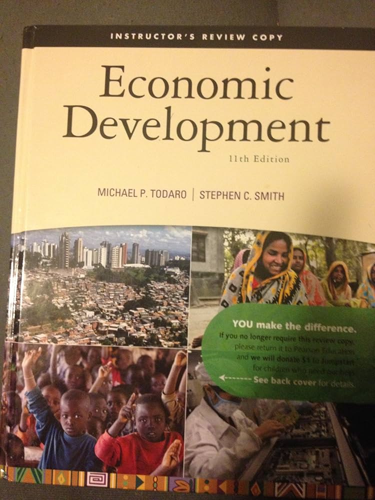 Economic Development (The Pearson Series in Economics