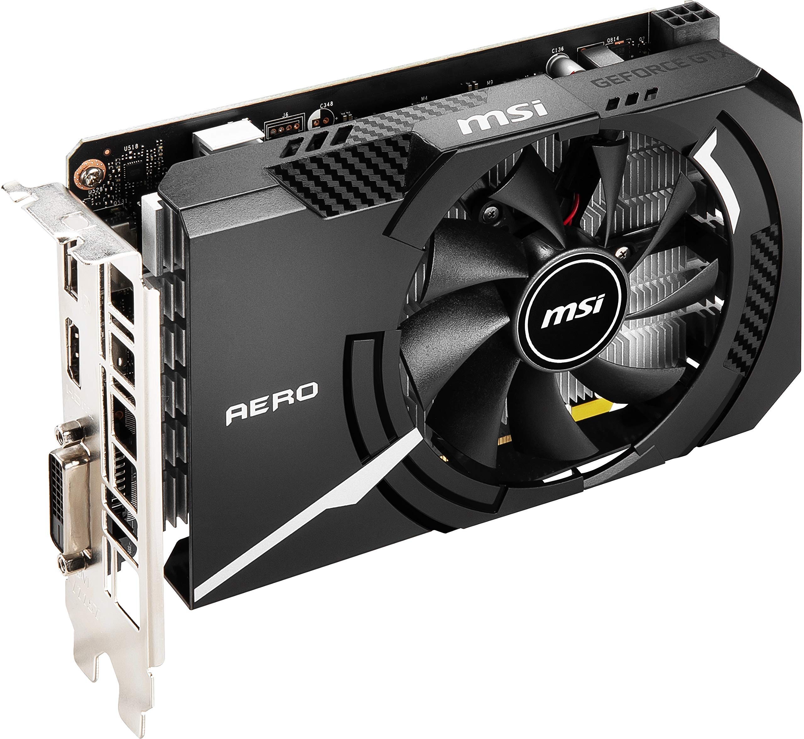 Amazon | MSI GeForce GTX 1650 D6 AERO ITX OCV1 グラフィックス