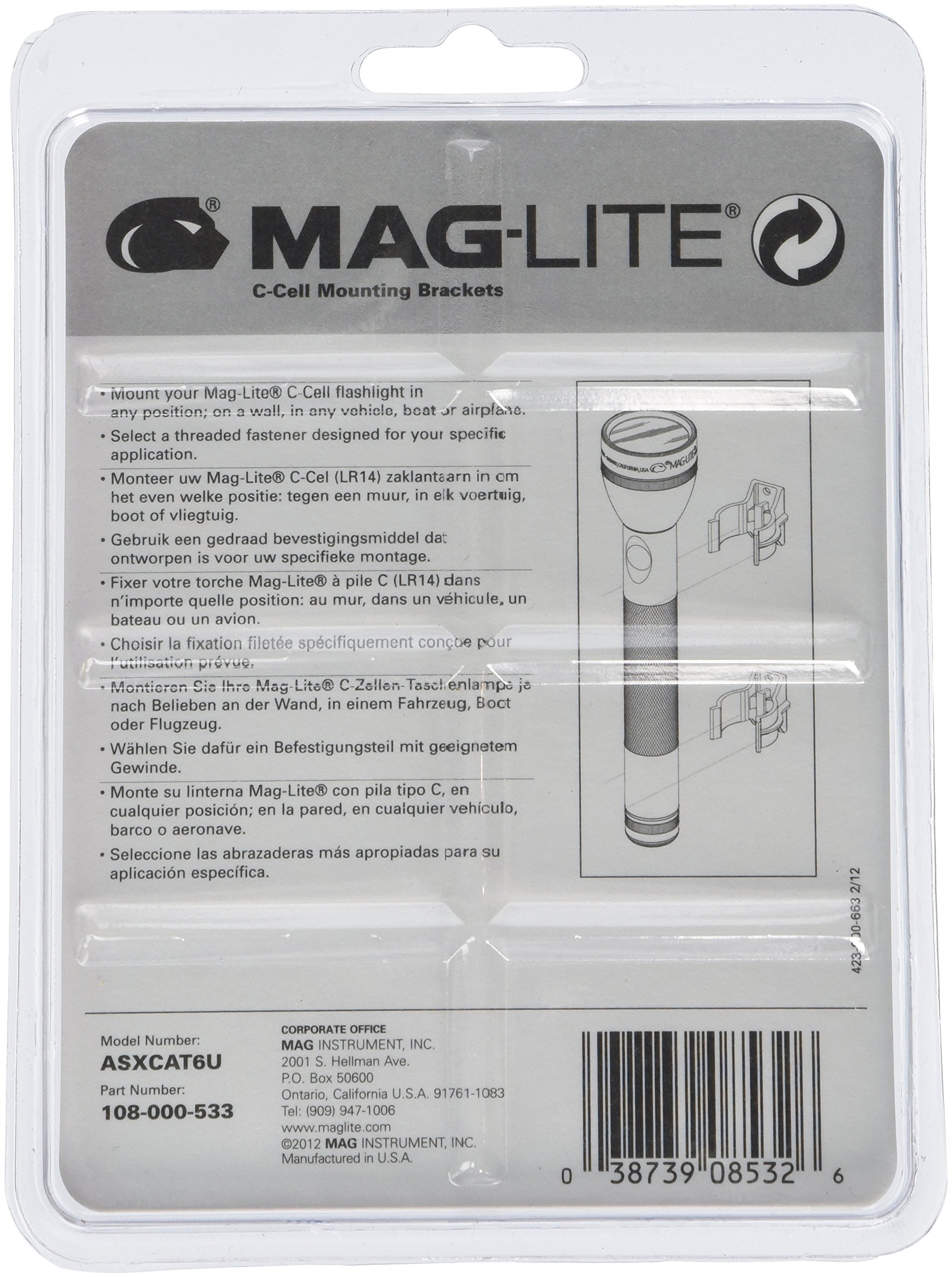 Amazon | Mag Instrument MAGLITE(マグライト) LEDフラッシュライト用