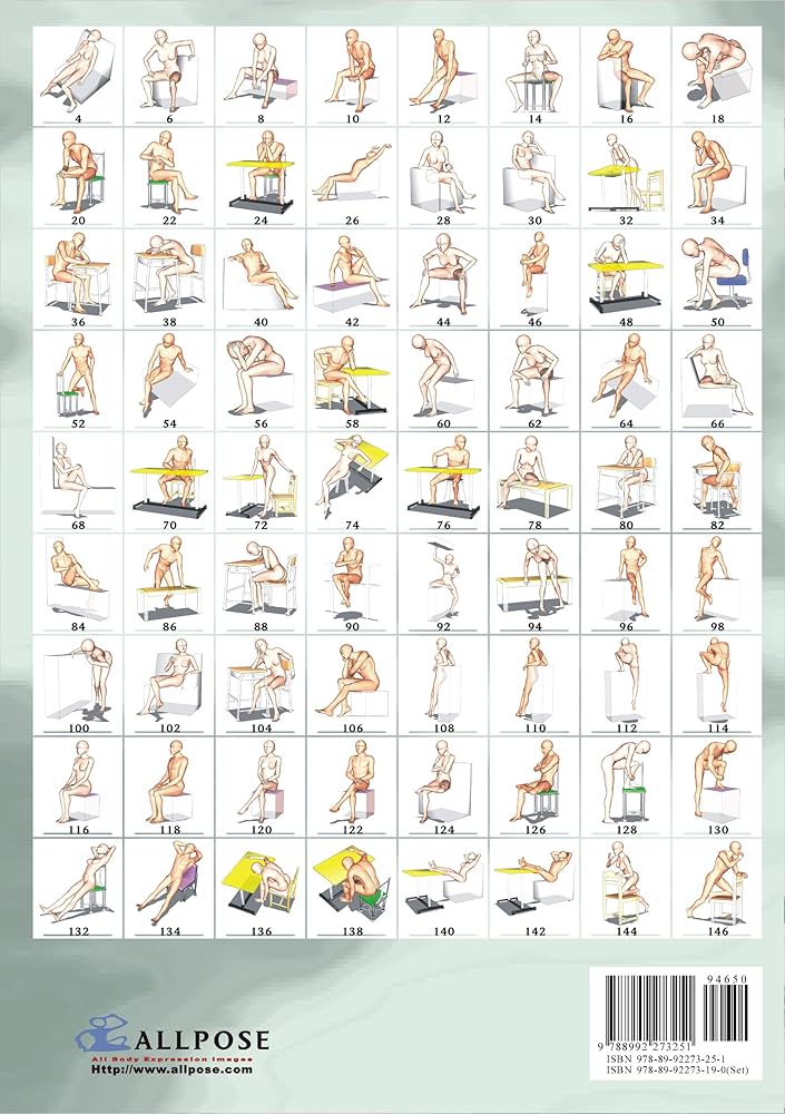 Amazon.co.jp: [Allpose Book] 6_椅子ポーズ(b) (コミック、漫画