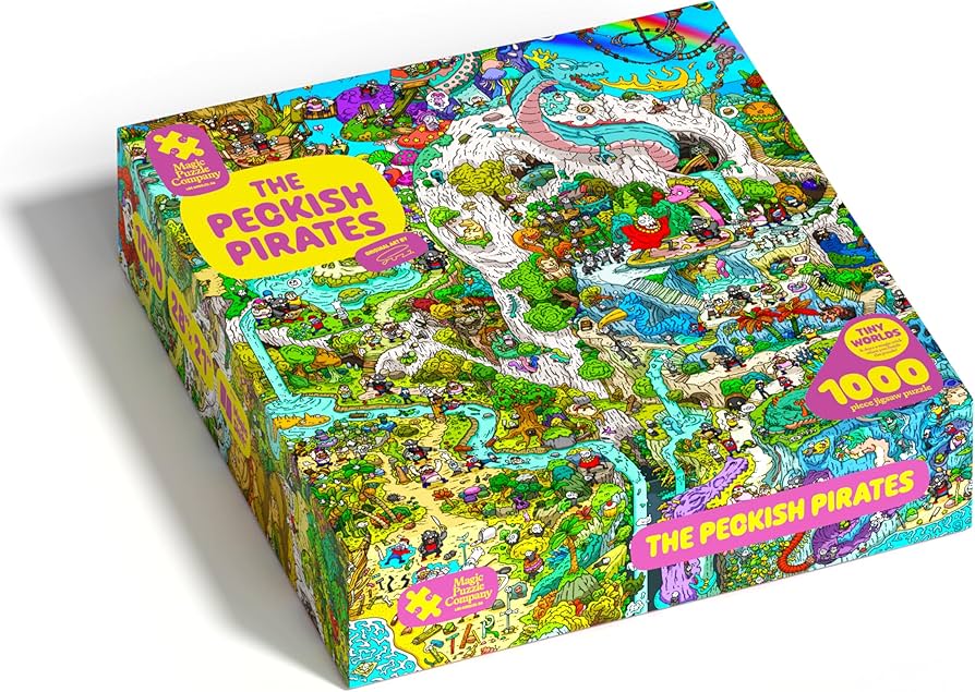 Amazon.com: The Peckish Pirates • 1000-Piece Jigsaw Puzzle from