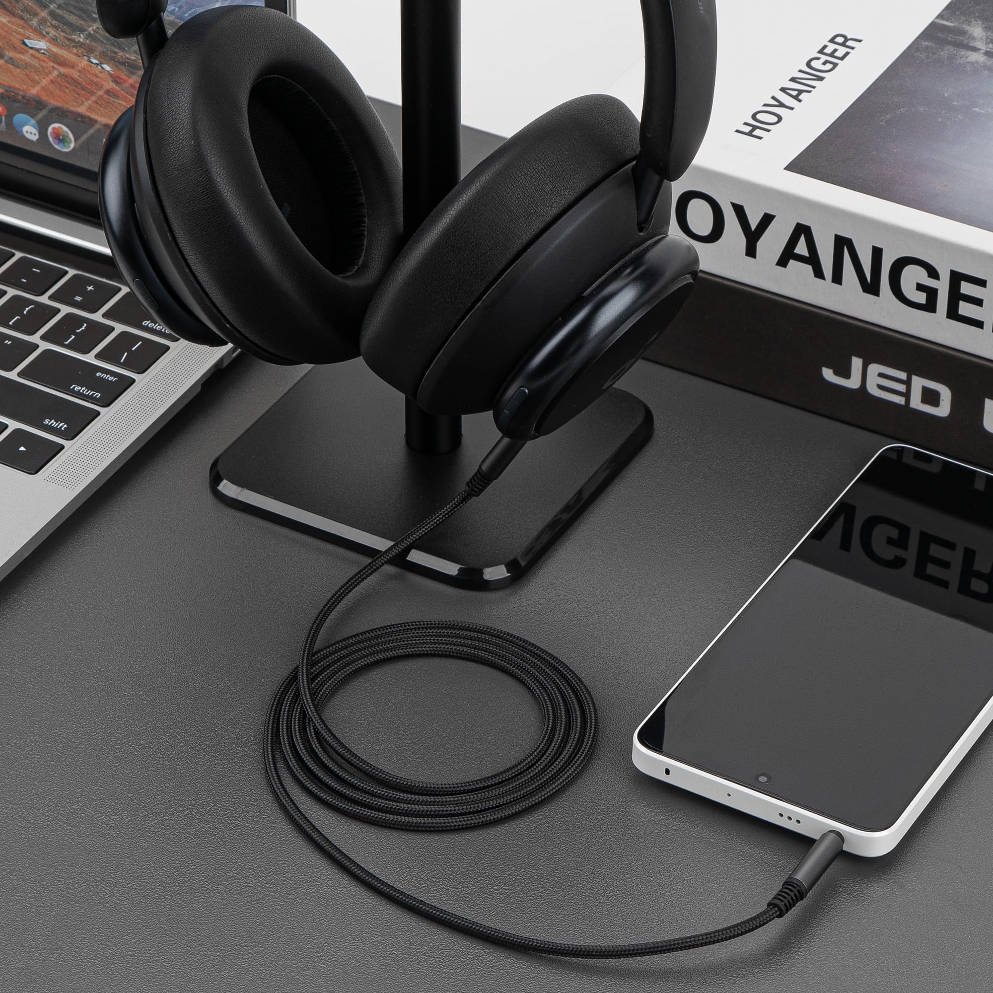 Amazon | Geekria ケーブルナイロン編組互換性 オーディオコード