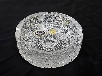 Amazon.co.jp: ボヘミアン カットクリスタル ボール（灰皿) : ファッション