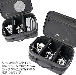 Amazon | AbuGarcia (アブガルシア) リールケース2 Mサイズ ブラック