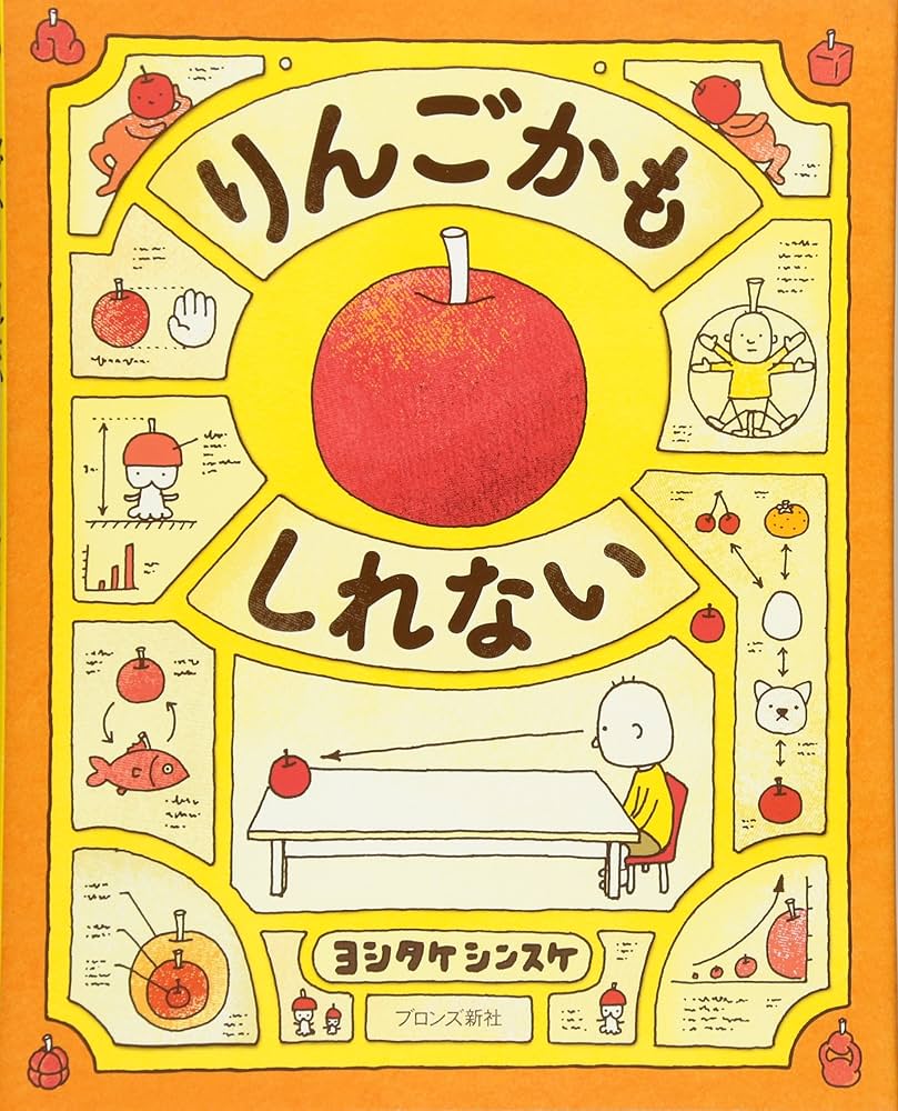 Amazon.co.jp: りんごかもしれない : ヨシタケシンスケ: Japanese Books