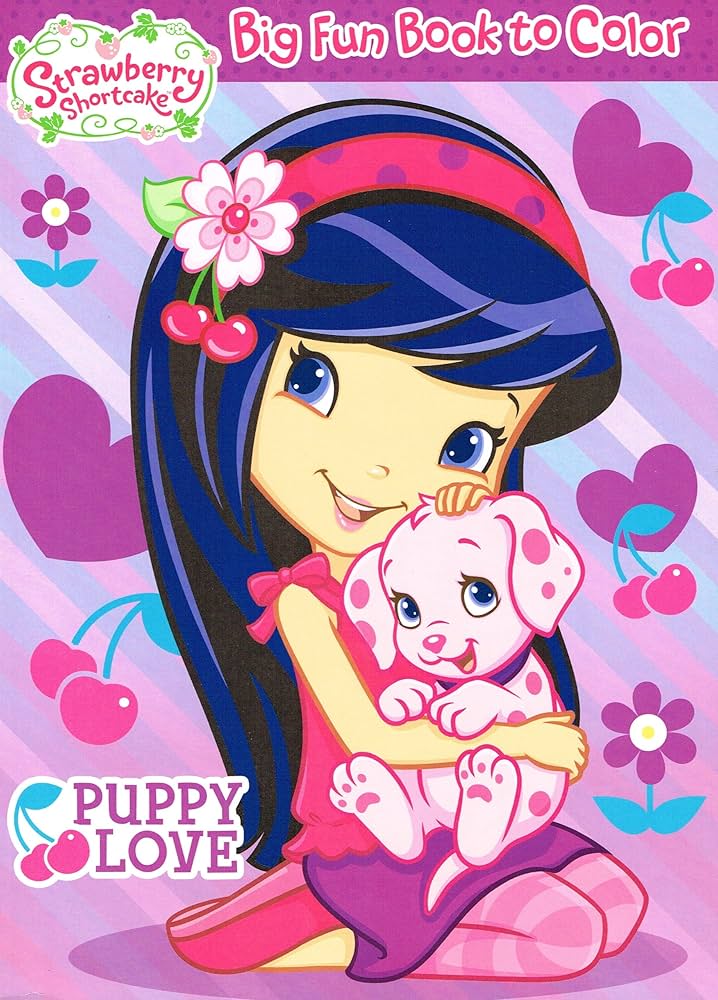 Amazon.co.jp: Strawberry Shortcake Coloring Book ~ 96 Pages by