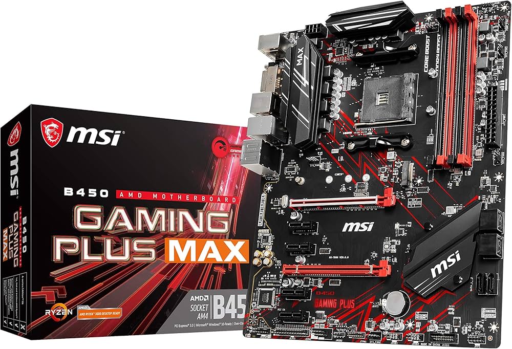Amazon | MSI B450 GAMING PLUS MAX（ソケットAM4 / B450 / DDR4 / S