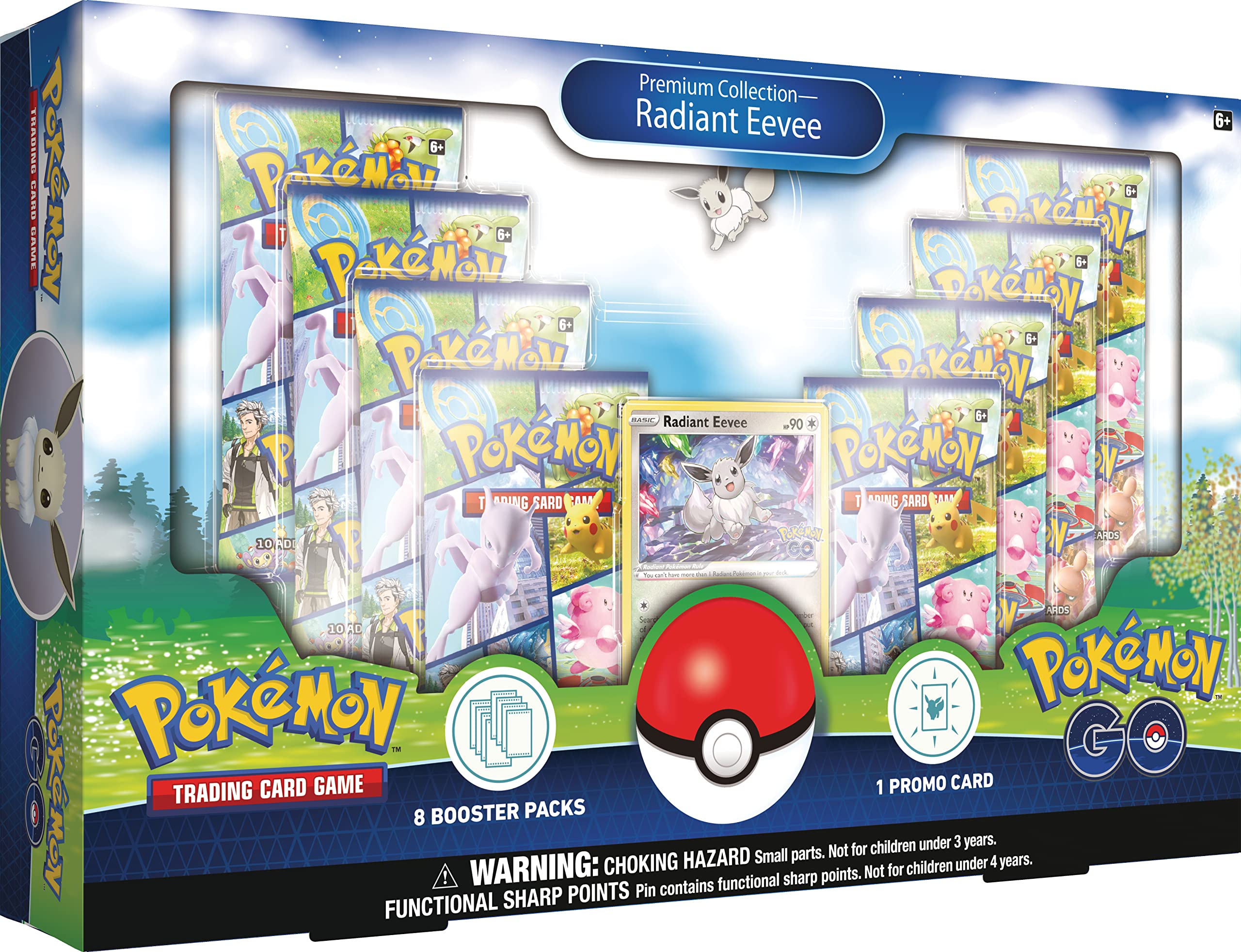 Amazon.co.jp: Pokemon TCG: Pokemon GO Premium Collection - Radiant