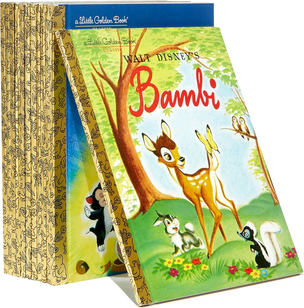12 Beloved Disney Classic Little Golden Books (Disney Classic