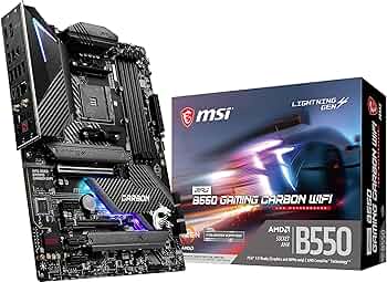 Amazon | MSI MPG B550 GAMING CARBON WIFI マザーボード ATX [AMD