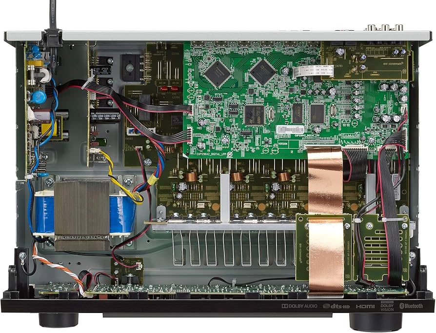 Amazon.com: Denon AVR-S540BT-R Receiver, 5.2 Channel, 4K Ultra HD