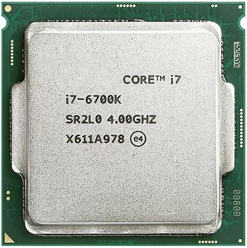Core i7 6700 6th Generation, 2.8/3.4/4.0 GHz, FCLGA1151 Socket, 4