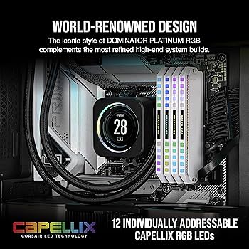 Amazon.in: Buy CORSAIR Dominator Platinum RGB DDR5 RAM 32GB