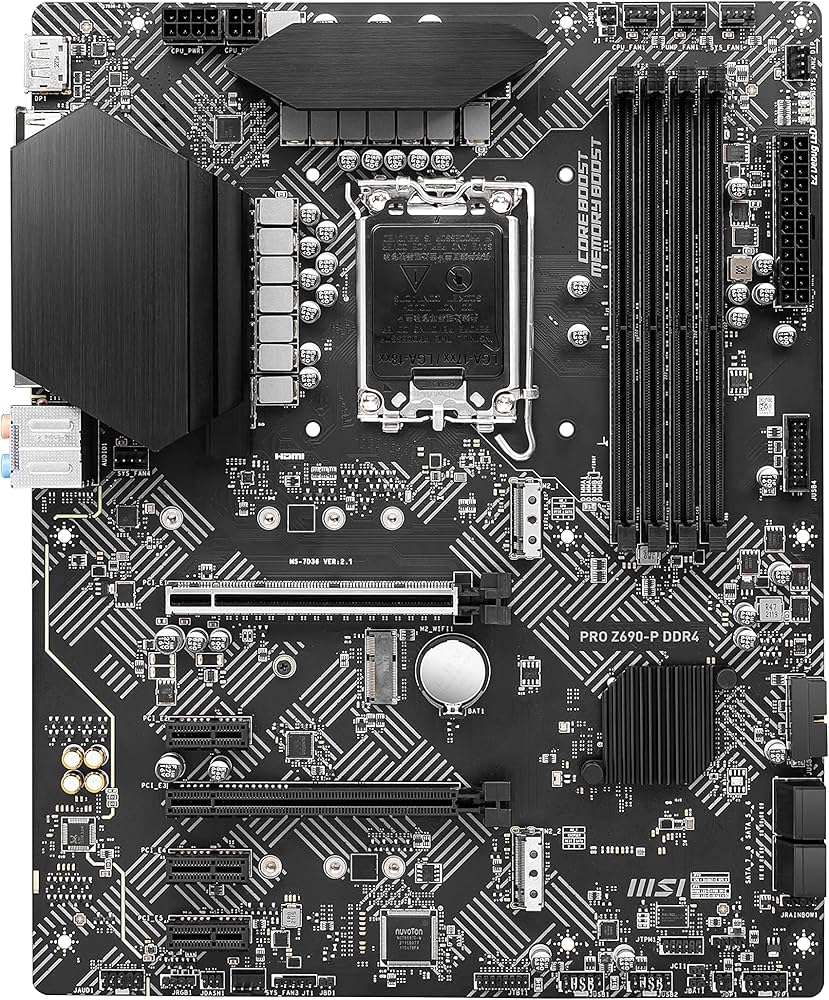 Amazon | MSI PRO Z690-P DDR4 マザーボード ATX [Intel Z690チップ