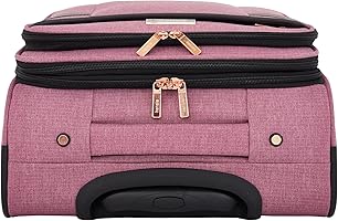 Amazon.com | kensie Hudson Softside 3-Piece Spinner Luggage Set