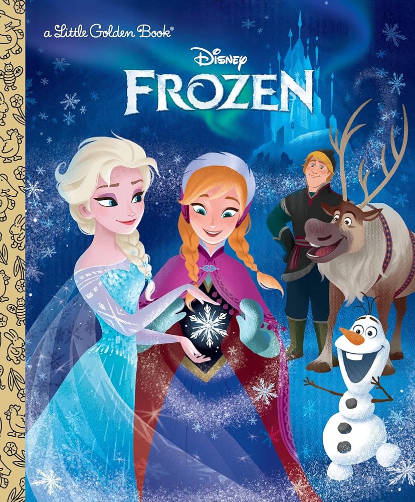Frozen (Disney Frozen) (Little Golden Book): Saxon, Victoria, Lee