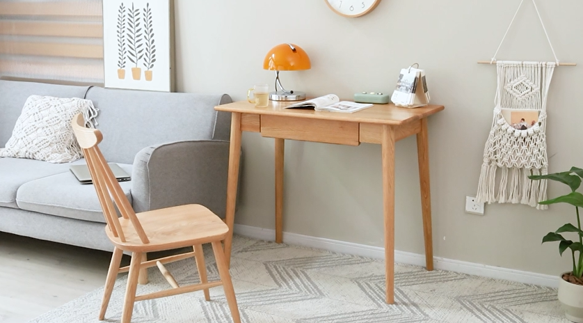 Amazon | 源氏木語YESWOOD 机 デスク 100％無垢材 天然木 パソコン