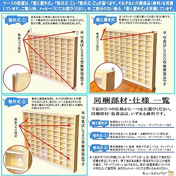 Amazon.co.jp: ヨーヨー ディスプレイケース 64マス アクリル障子付