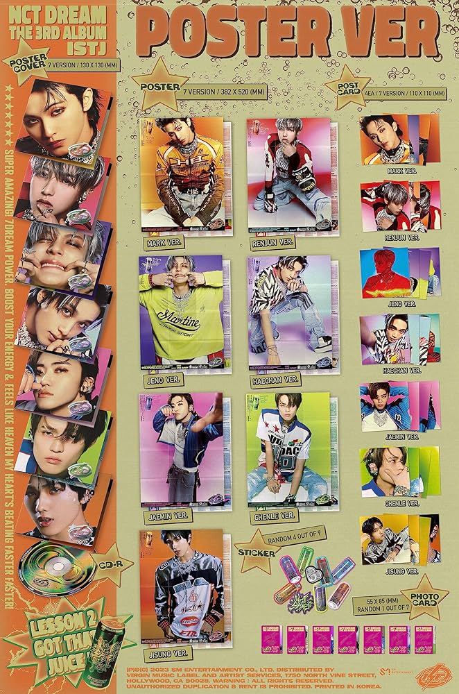 Nct Dream, NCT, HAECHAN - NCT DREAM - The 3rd Album 'ISTJ' [Poster