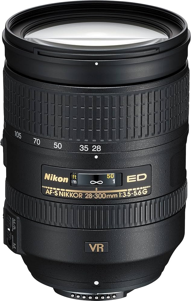 Nikon AF-S Nikkor 28-300mm f/3.5-5.6G ED VR Telephoto Zoom Lens