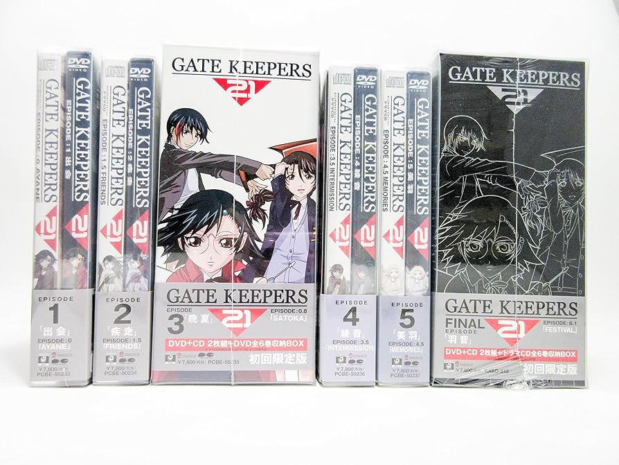 Amazon.co.jp: ゲートキーパーズ21 EPISODEシリーズ (初回限定版) (全6