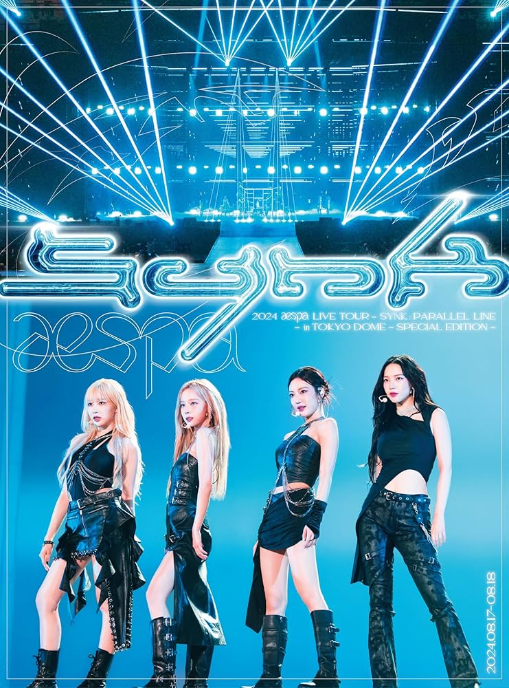 Amazon.co.jp: 2024 aespa LIVE TOUR – SYNK : PARALLEL LINE – in