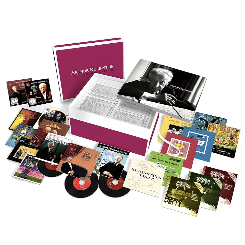 Amazon.com: Arthur Rubinstein: The Complete Album Collection: CDs