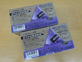 Amazon | Victor 180分ビデオテープ3本パック(S-VHS) [3ST-180XGK