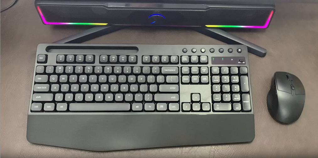 Amazon | HUO JI ワイヤレス キーボード マウスセット 静音 フルサイズ