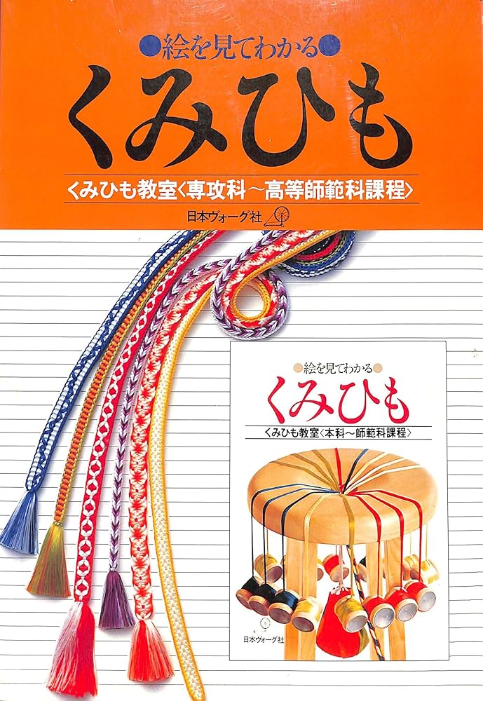 絵を見てわかる・ くみひも 専攻科~高等師範科課―くみひも教室 | 酒井