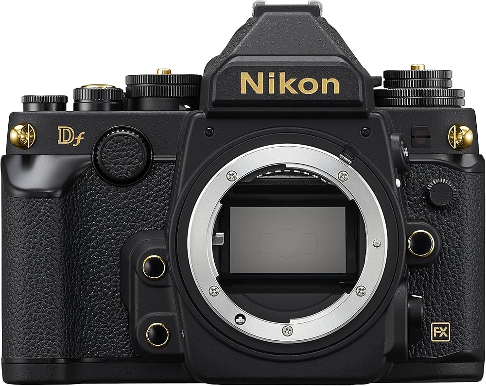Amazon | Nikon デジタル一眼レフカメラ Df ブラック Gold Edition