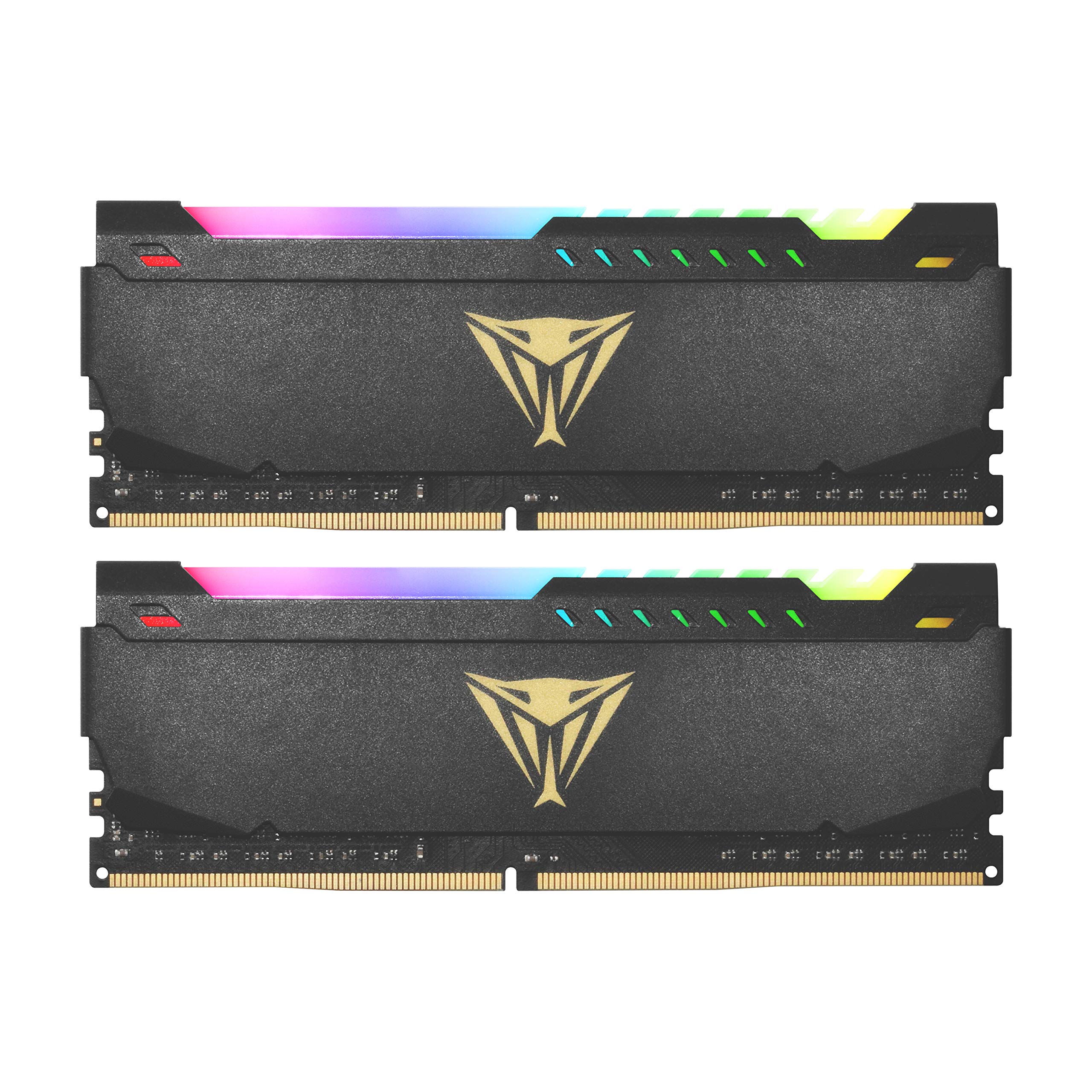 Patriot Viper Steel RGB DDR4 RAM 16GB (2X8GB) 3200MT/s CL16 1.35v