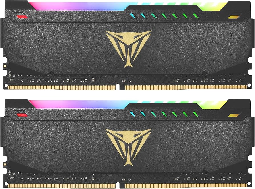 Patriot Viper Steel RGB DDR4 RAM 16GB (2X8GB) 3600MT/s CL18 1.35v