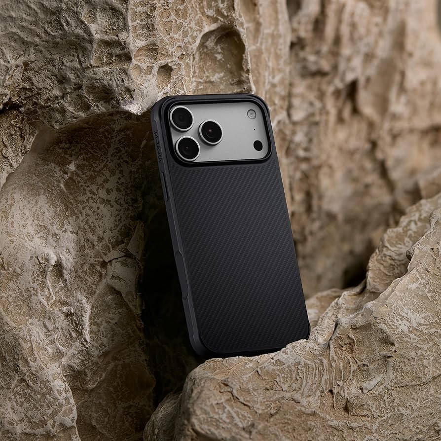 Amazon.co.jp: 【タフ仕様×耐衝撃】 PITAKA iPhone 17 Pro用 ケース