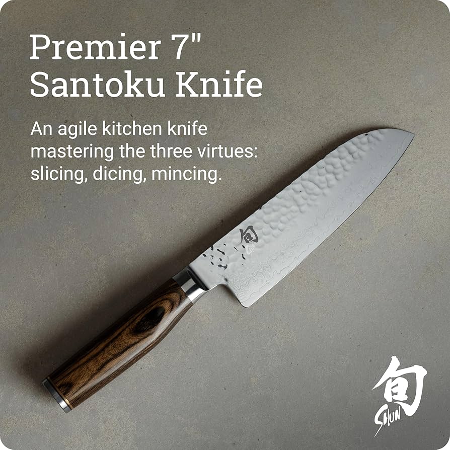Amazon | 貝印 旬Premier 三徳 包丁 (175mm) KAI Shun TM0702 | Shun