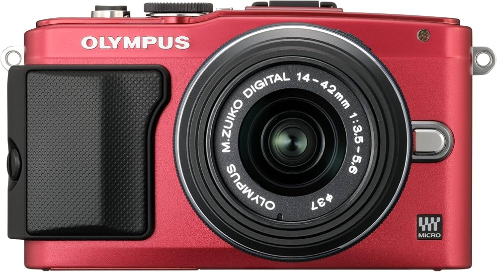 Amazon | OLYMPUS ミラーレス一眼 PEN Lite E-PL6 レンズキット レッド