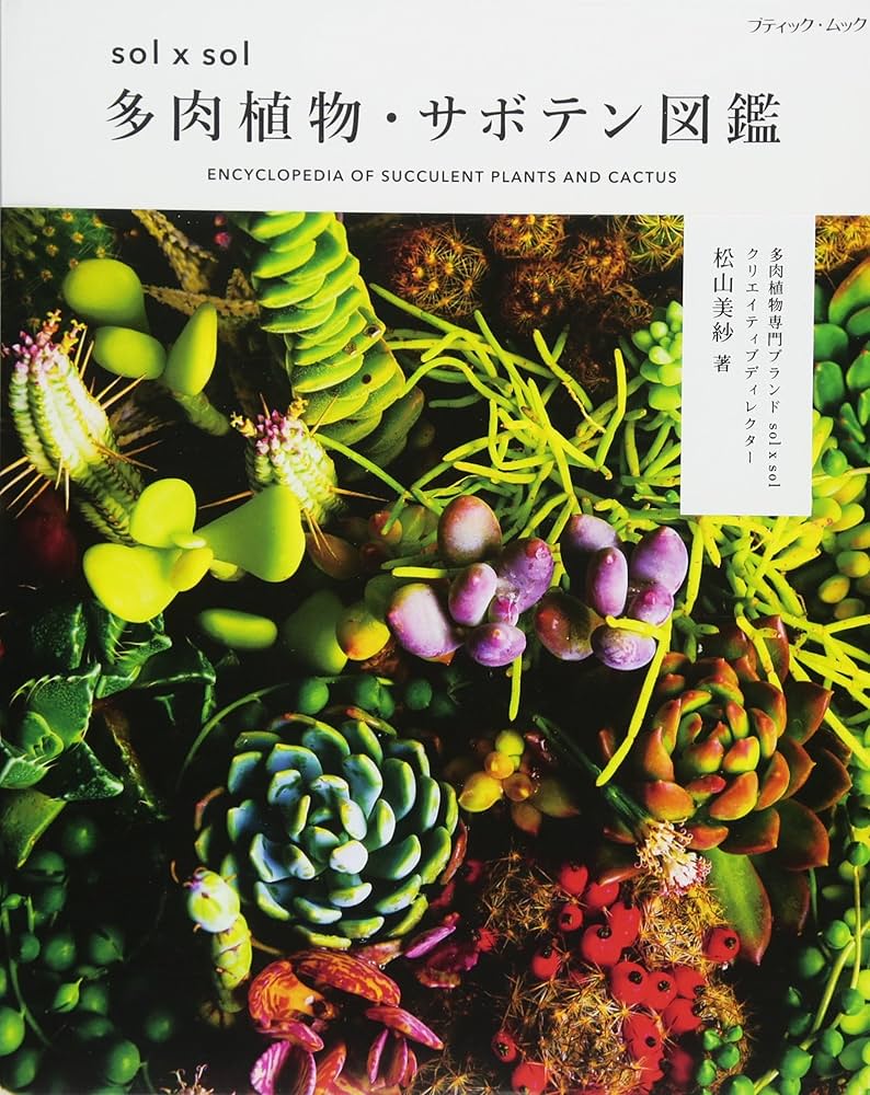 Amazon.co.jp: solxsol 多肉植物・サボテン図鑑 (ブティック・ムックno
