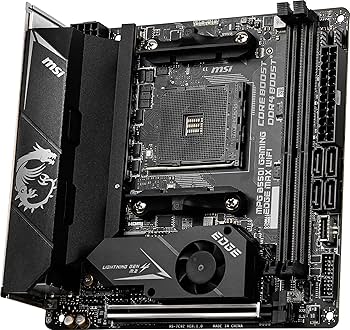 Amazon | MSI MPG B550I GAMING EDGE MAX WIFI マザーボード Mini-ITX