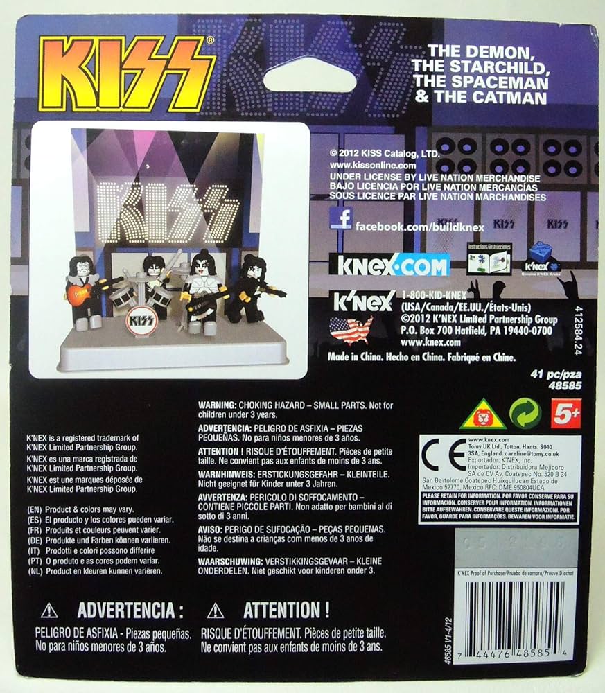Amazon.com: K'NEX KISS Buildable Figures - Series 1 : Toys & Games