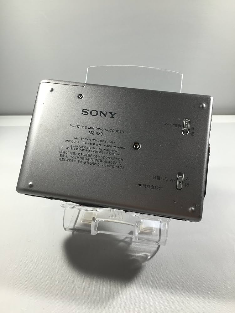Amazon | SONY ソニー MZ-R30-S シルバー ポータブルMDレコーダー