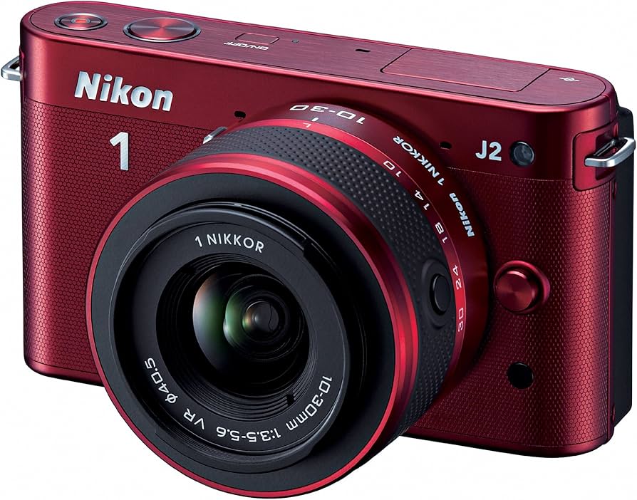 Amazon Canada: Nikon 1 J2 10.1 MP HD Digital Camera with 10-30mm