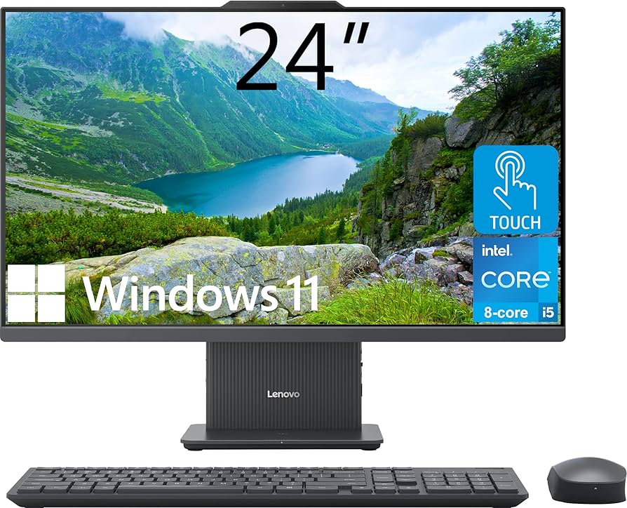 Amazon.com: Lenovo IdeaCentre All-in-One Desktop Computer, 24